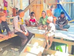 Personel Bhabinkamtibmas Polres Mamberamo Raya Laksanakan Giat Sambang Warga Binaan