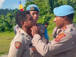 Sipropam Polres Mamberamo Raya Laksanakan Pemeriksaan Kerapian Personel