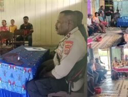 Ka’ Pos Pol Sawai Jalin Silaturahmi dengan Warga, Perkenalkan Diri sebagai Pejabat Baru