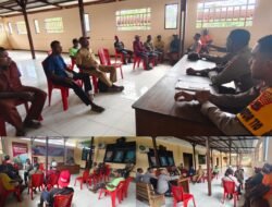 SPKT Polres Mamberamo Raya Fasilitasi Penyelesaian Permasalahan Warga Melalui Restorative Justice