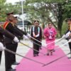 Kapolres Sarmi Pimpin Prosesi Wisuda Purna Bakti, Pengabdian AKP Yulianus Mapeni Kim, SE Diabadikan dengan Penuh Kehormatan