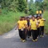 Jaga Stamina dan Perkuat Soliditas, Personel Polres Sarmi Semangat Ikuti Olahraga Pagi