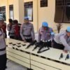 Tindak Lanjuti Arahan Polda, Sipropam Polres Sarmi Gelar Pemeriksaan Senjata Api Dinas Personel