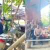 Kabag Log dan Kasat Binmas Polres Mamberamo Raya Kunjungi Polsek Mamberamo Hilir Sekaligus Sambangi Masyarakat Kampung Trimuris
